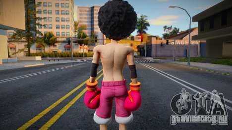 Luffy (Afro) для GTA San Andreas