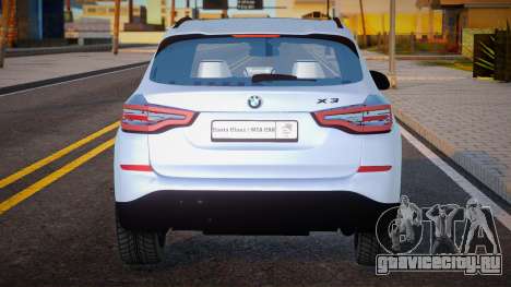BMW X3 2021 Santa для GTA San Andreas