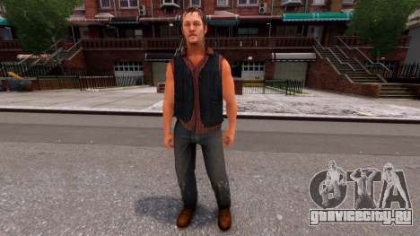 Daryl Dixon from The Walking Dead для GTA 4