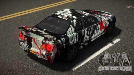 Nissan Skyline R34 XR-Z S4 для GTA 4