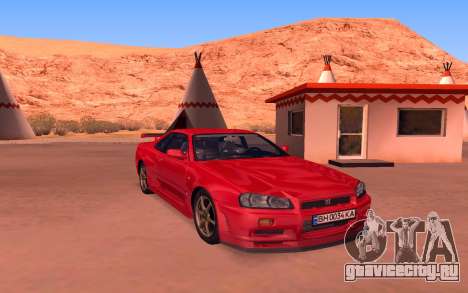 Nissan GT-R R34 V-TEC для GTA San Andreas