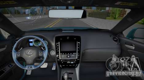 Lexus IS-F Cherkes для GTA San Andreas