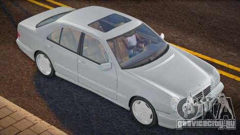 Mercedes Benz W210 E55 96 Interior - Jawa Brown для GTA San Andreas