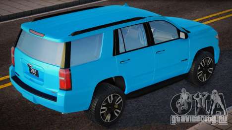 Chevrolet Tahoe 2018 Blue для GTA San Andreas