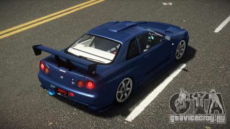 Nissan Skyline R34 SC V1.2 для GTA 4