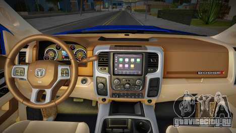 Dodge RAM 2500 2020 HD Blue для GTA San Andreas
