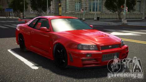 Nissan Skyline R34 GT-R X-Style для GTA 4