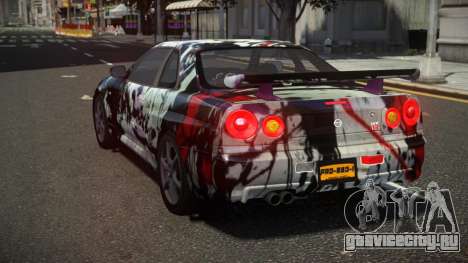 Nissan Skyline R34 XR-Z S4 для GTA 4