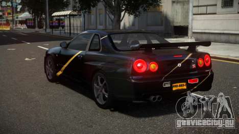 Nissan Skyline R34 XR-Z S1 для GTA 4