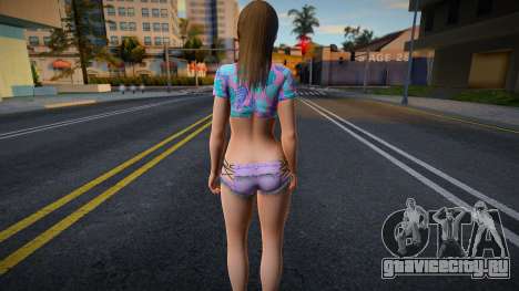 Misaki in a sexy outfit для GTA San Andreas