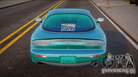 Mazda RX-7 Green Vinil для GTA San Andreas