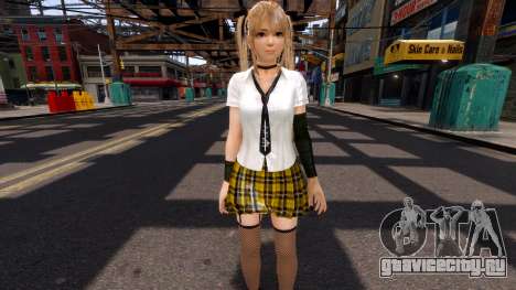 Dead Or Alive 5U - Marie Rose Schoolgirl для GTA 4