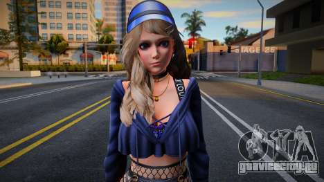 Amy - Gal Outfit (Rollable Hoodie) LV 1 для GTA San Andreas