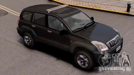 Toyota Prado Black для GTA 4