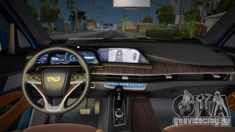 Cadillac Escalade Sport 2023 Blue для GTA San Andreas