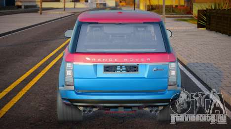 Range Rover SVAutobiography Cherkes для GTA San Andreas