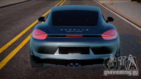 Porsche Cayman GTS Oper Style для GTA San Andreas