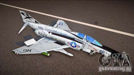 F-4J PHANTOM II Showtime 100 для GTA San Andreas