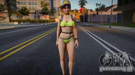 DOAXVV Kokoro - Gal Outfit (Bikini Style) LV для GTA San Andreas