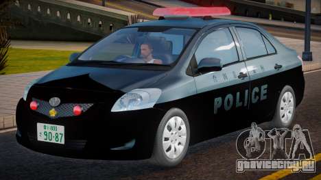 Toyota Belta Police Japan для GTA San Andreas