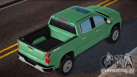 Chevrolet Silverado LTZ 2021 Green для GTA San Andreas
