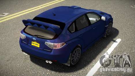 Subaru Impreza WRX 5HB для GTA 4