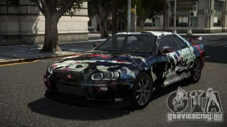 Nissan Skyline R34 XR-Z S4 для GTA 4