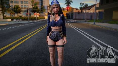 Amy - Gal Outfit (Rollable Hoodie) LV 2 для GTA San Andreas