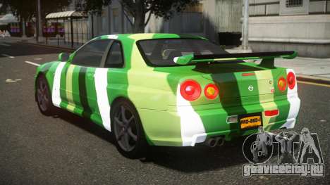 Nissan Skyline R34 XR-Z S7 для GTA 4