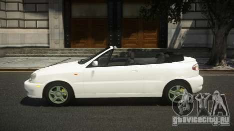 Daewoo Lanos Cabrio V1.1 для GTA 4