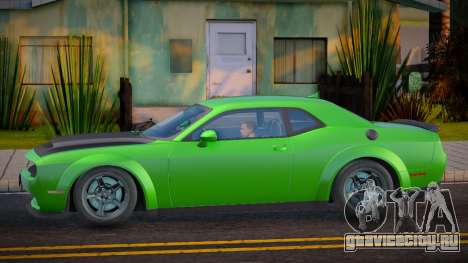 Dodge Challenger SRT Demon 2018 Cherkes для GTA San Andreas