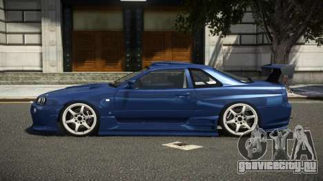 Nissan Skyline R34 SC V1.2 для GTA 4