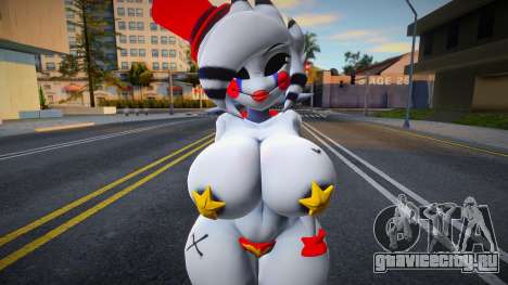 Fnia Marie The Puppet [Nude With Lefty Accesory] для GTA San Andreas