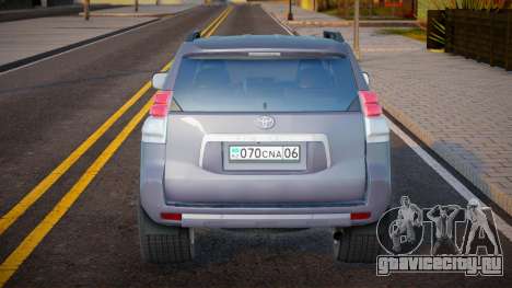 Toyota Land Cruiser Prado KZ Plate для GTA San Andreas