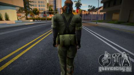 Naked Snake (with bandana and without eyepatch) для GTA San Andreas
