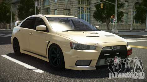 Mitsubishi Lancer Evolution X SW-P для GTA 4