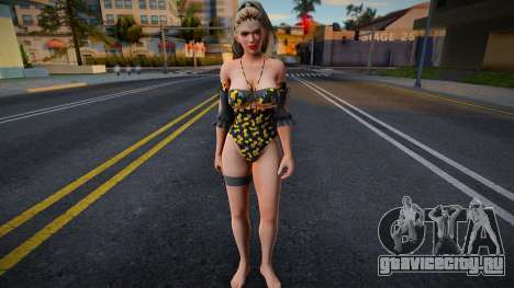 Rachel in a sexy swimsuit для GTA San Andreas