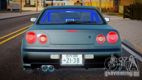 Nissan Skyline GTR Japan для GTA San Andreas