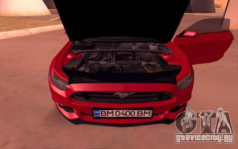 Ford Mustang 2.0 2016 для GTA San Andreas