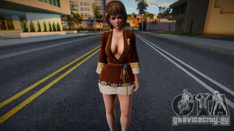 DOAXVV Hitomi - Velvet Time LV для GTA San Andreas