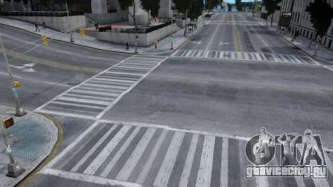 Vanilla friendly HD Roads для GTA 4