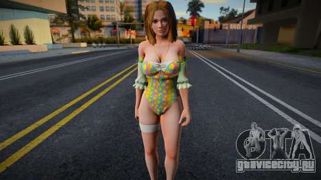 Tina Armstrong in a swimsuit для GTA San Andreas