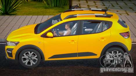 Dacia Sandero Stepway 2021 для GTA San Andreas
