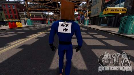 Spider-Man Kick Me для GTA 4