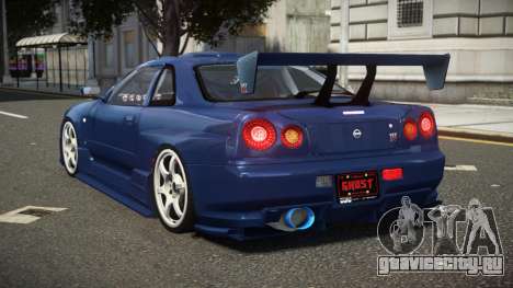 Nissan Skyline R34 SC V1.2 для GTA 4