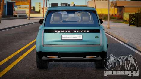 Land Rover Range Rover 2022 Santa для GTA San Andreas