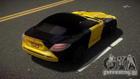 Mercedes-Benz SLR 722 GT S12 для GTA 4