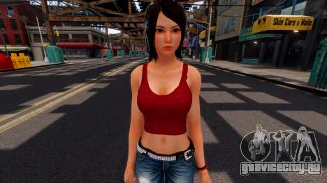 Kokoro Sport DLC from Dead or Alive 5 Street 1 для GTA 4