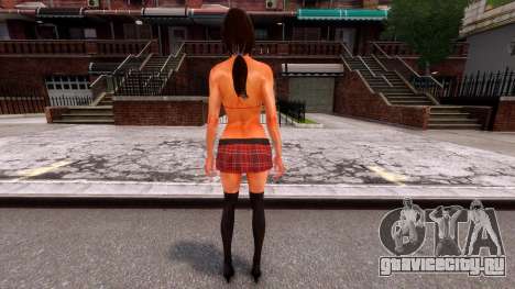 Sexy Girl from Deadpool Fixed для GTA 4