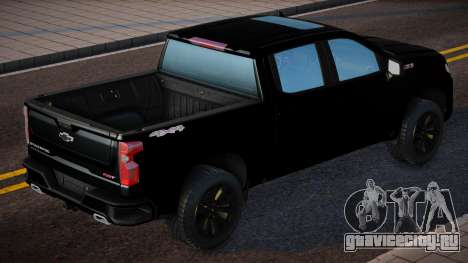 Chevrolet Silverado 2023 RST Black для GTA San Andreas